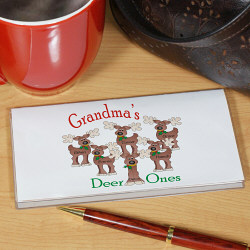 Christmas Personalized Gifts And Decorations Deer Ones Personalized Checkbook Cover 413823m Christmas Personalized Gifts And Decorations